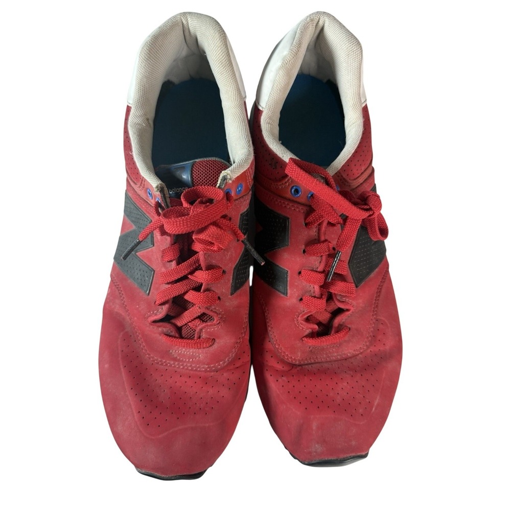 New Balance Classics Red Blue Black Sneakers‎ size 12